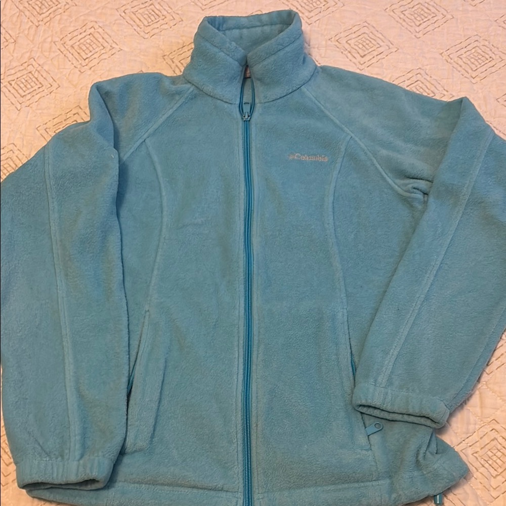 Columbia Sky Blue Fleece Jacket